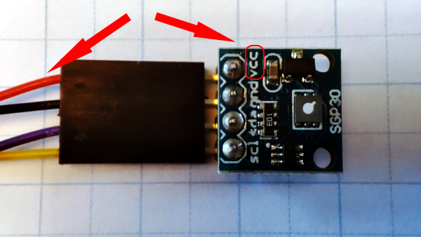 Sensor connection